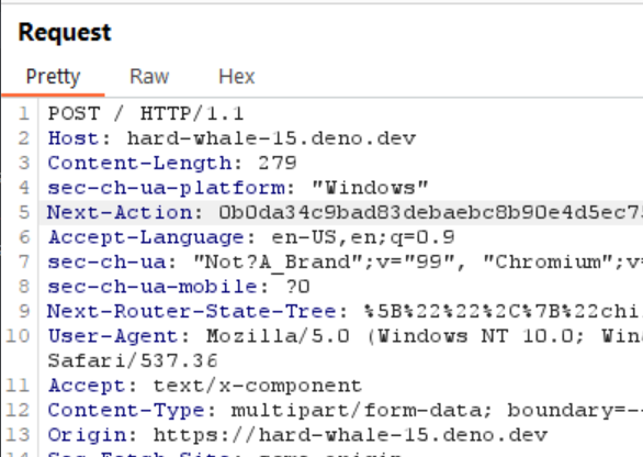 Setting the Host and Origin headers